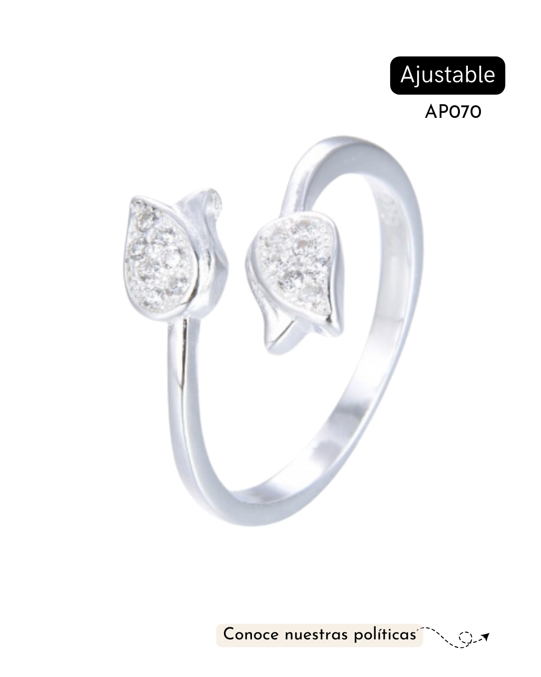 Anillo Tulipanes 🌷