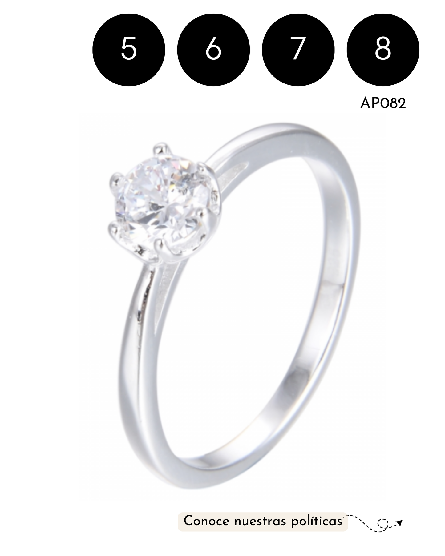 Anillo promesa 💍🤍