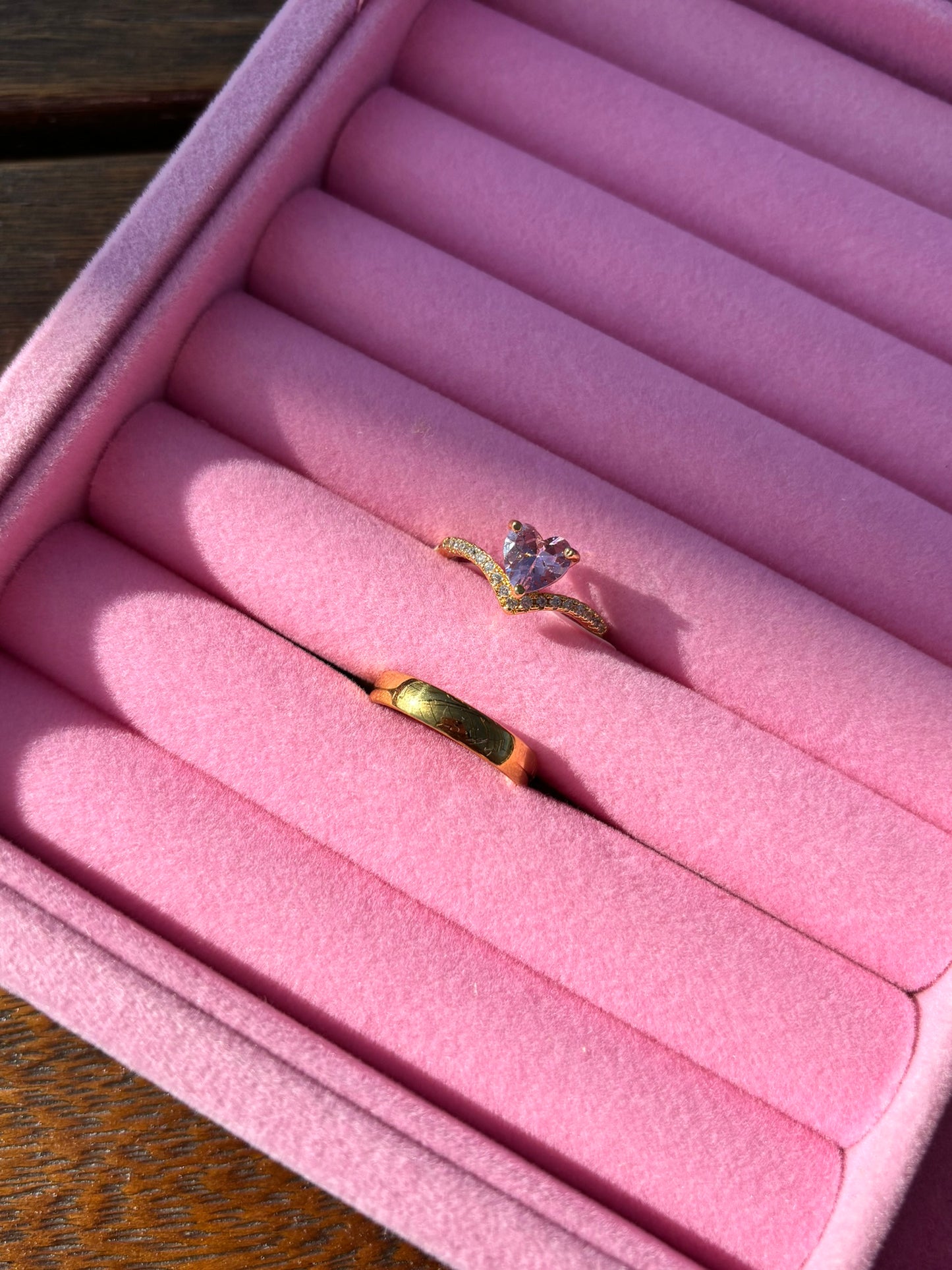 Dúo de Anillos de pareja 💍💗