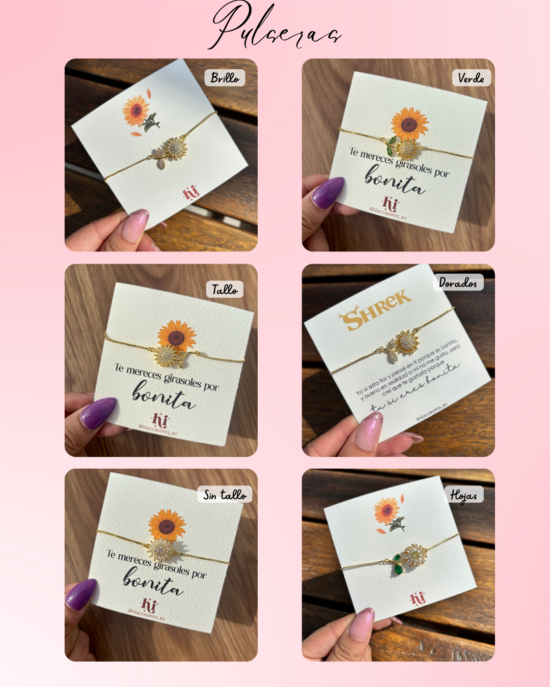 Cofre girasol eterno + pulsera 🌻
