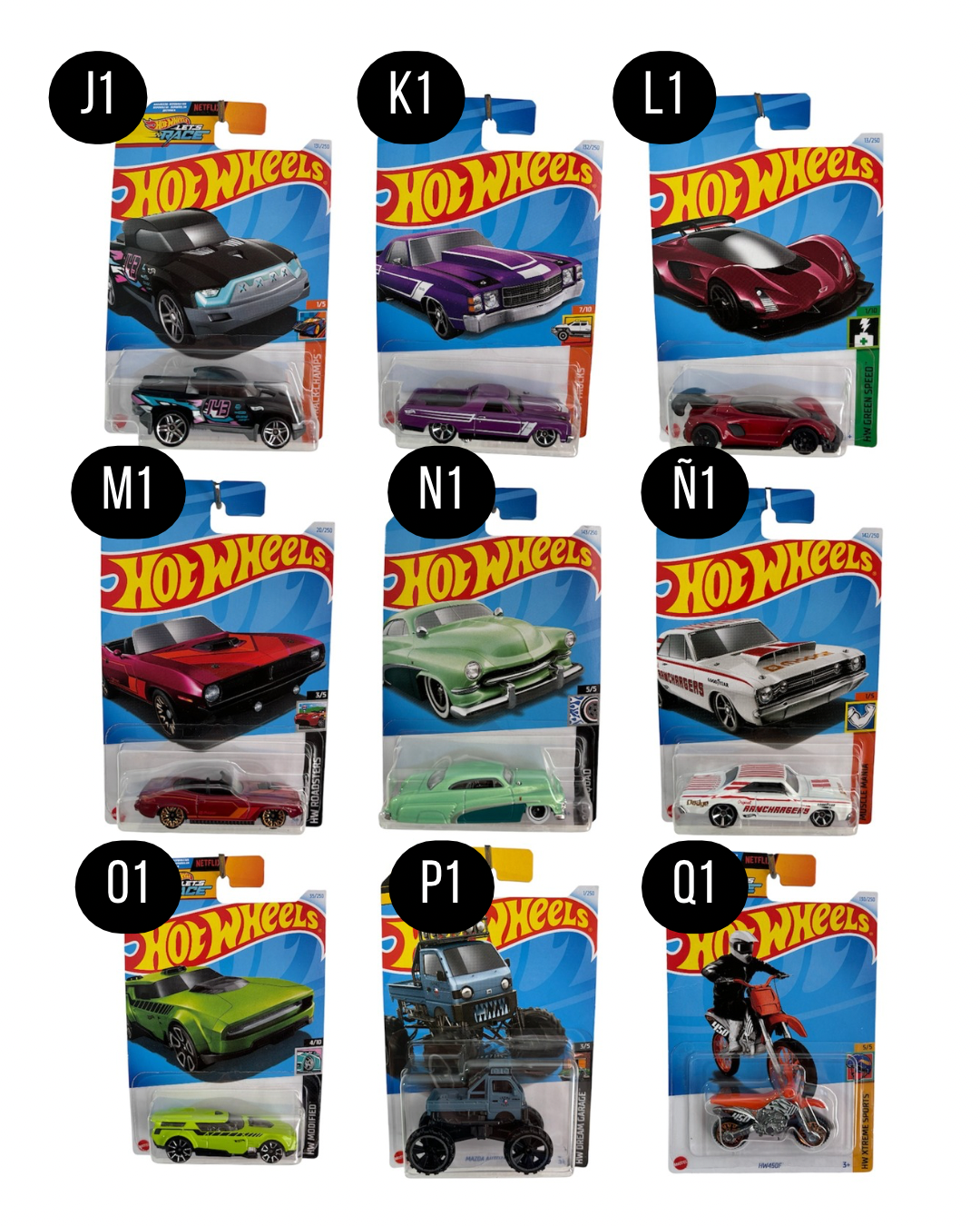 Ramo Hot Wheels sin personalizar 🏁