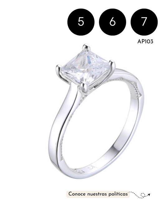 Anillo promesa 💍🤍
