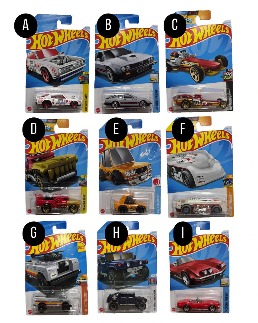 Box Hot Wheels 3 🏁