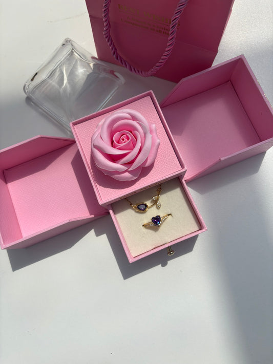 Combo rosa eterna y tulipán  🌹 🌷